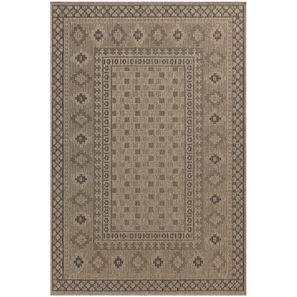 Providence Dove/Charcoal Indoor/Outdoor Rug Outdoor Rugs PROCPRC-07DVCC2339 885369814815