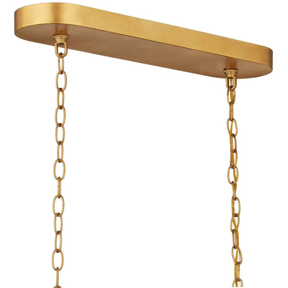 Aurelia Frost Rectangular Chandelier