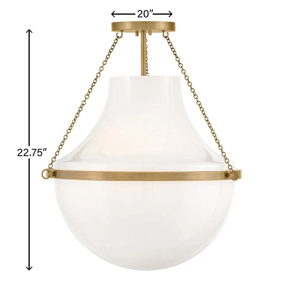 Collins Semi Flush Mount