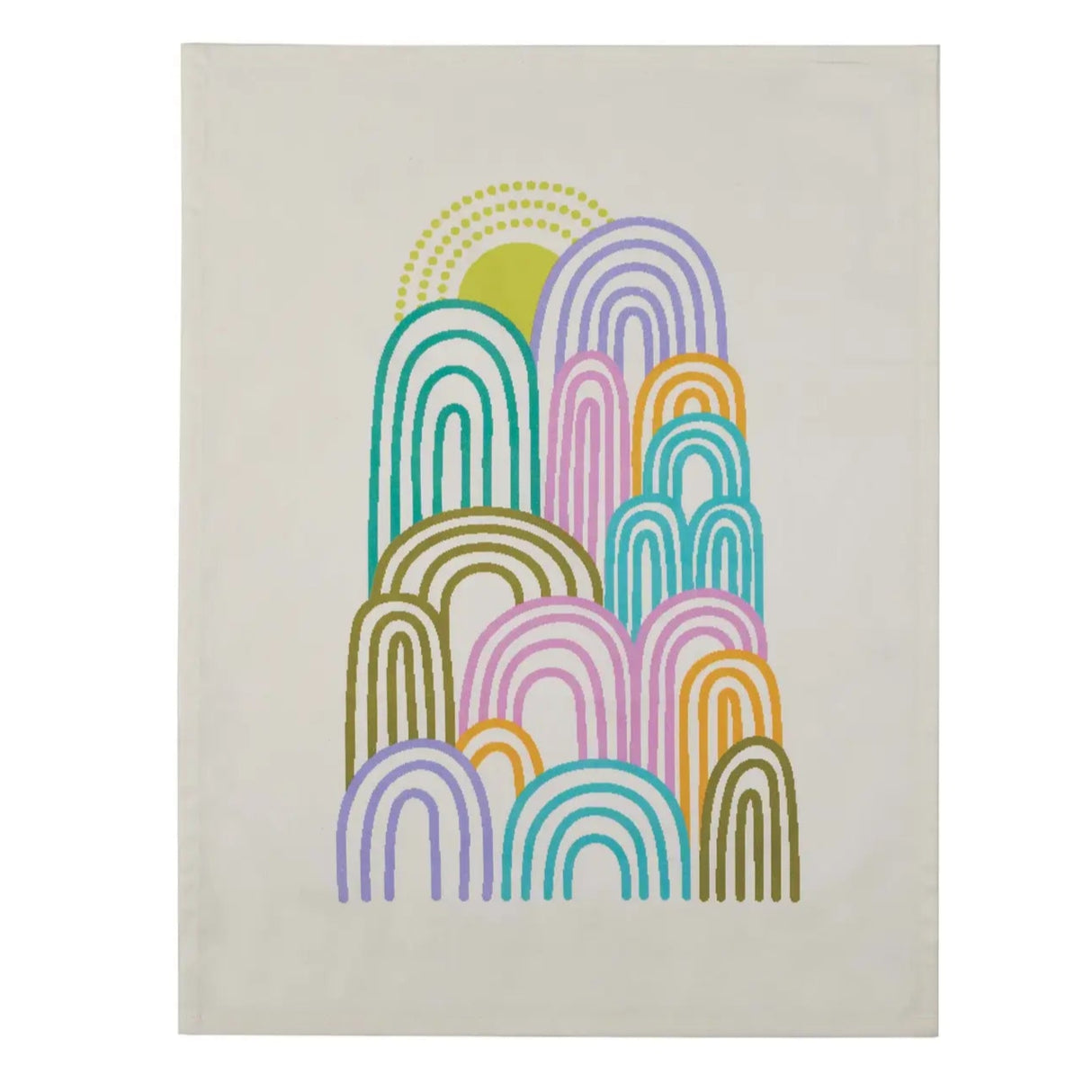 Rainbow Empire Kitchen Towel - Elizabeth Olwen