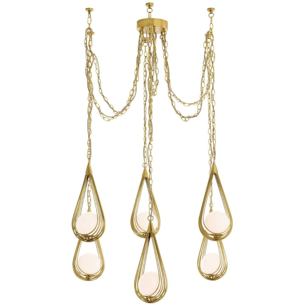 Ova Multi-Drop Chandelier Chandeliers DMC38