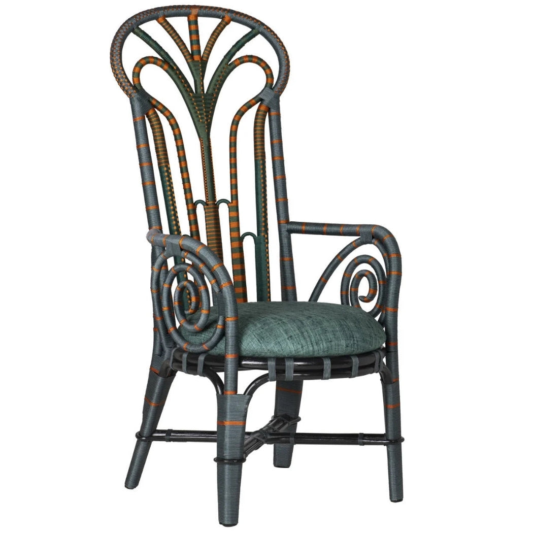 Benin Throne Dining Chair