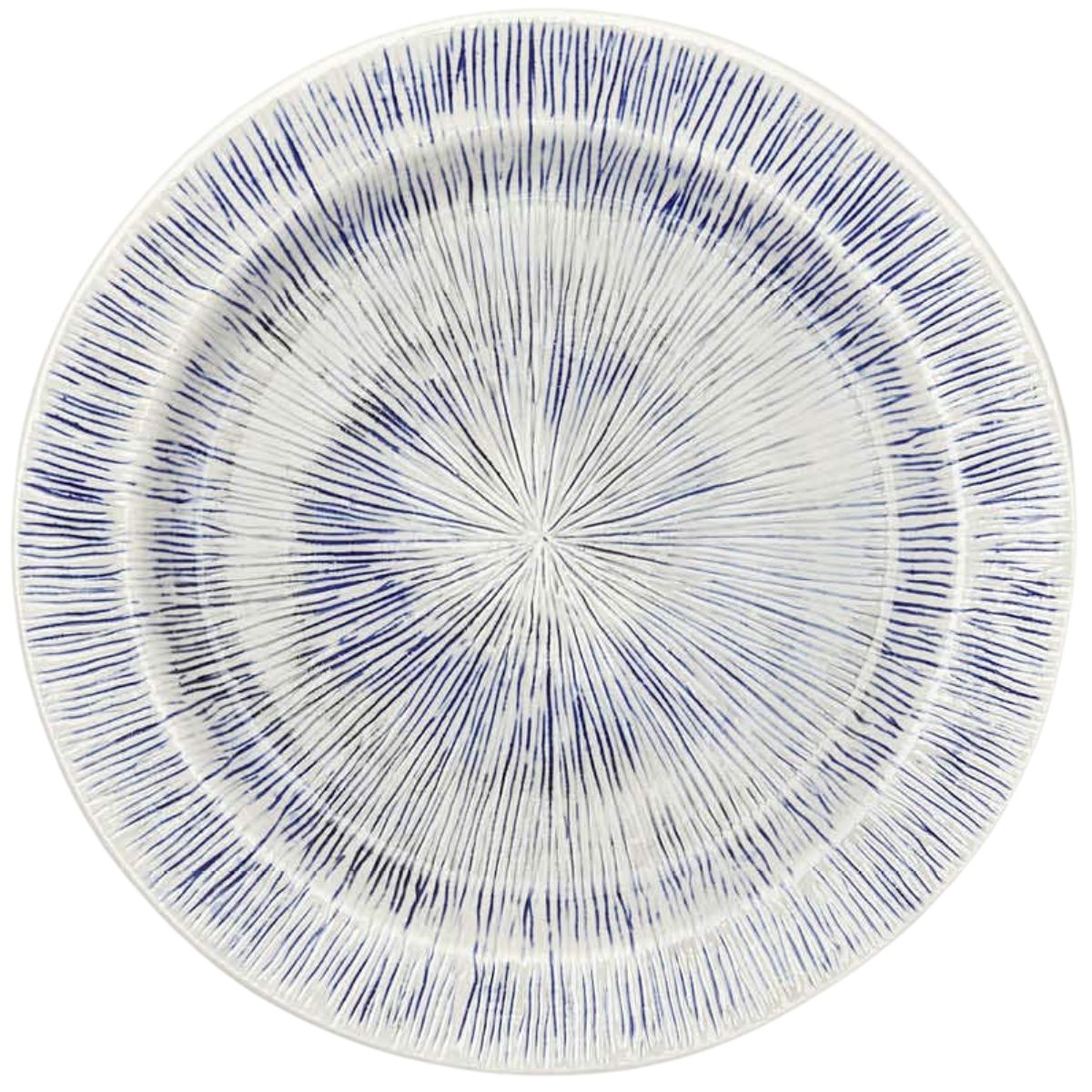 Nolan Navy/Cream Dinnerware Collection (Pack of 4)