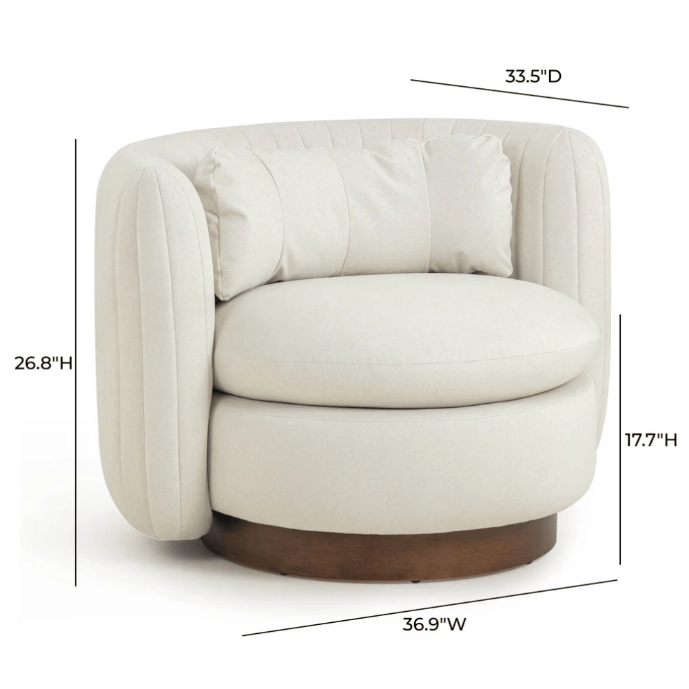 Rick Swivel Accent Chair