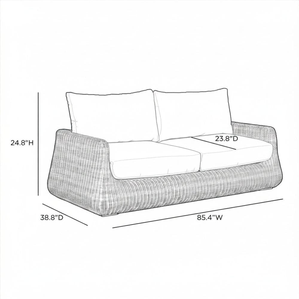 Dana Outdoor Sofa Outdoor Sofas + Sectionals