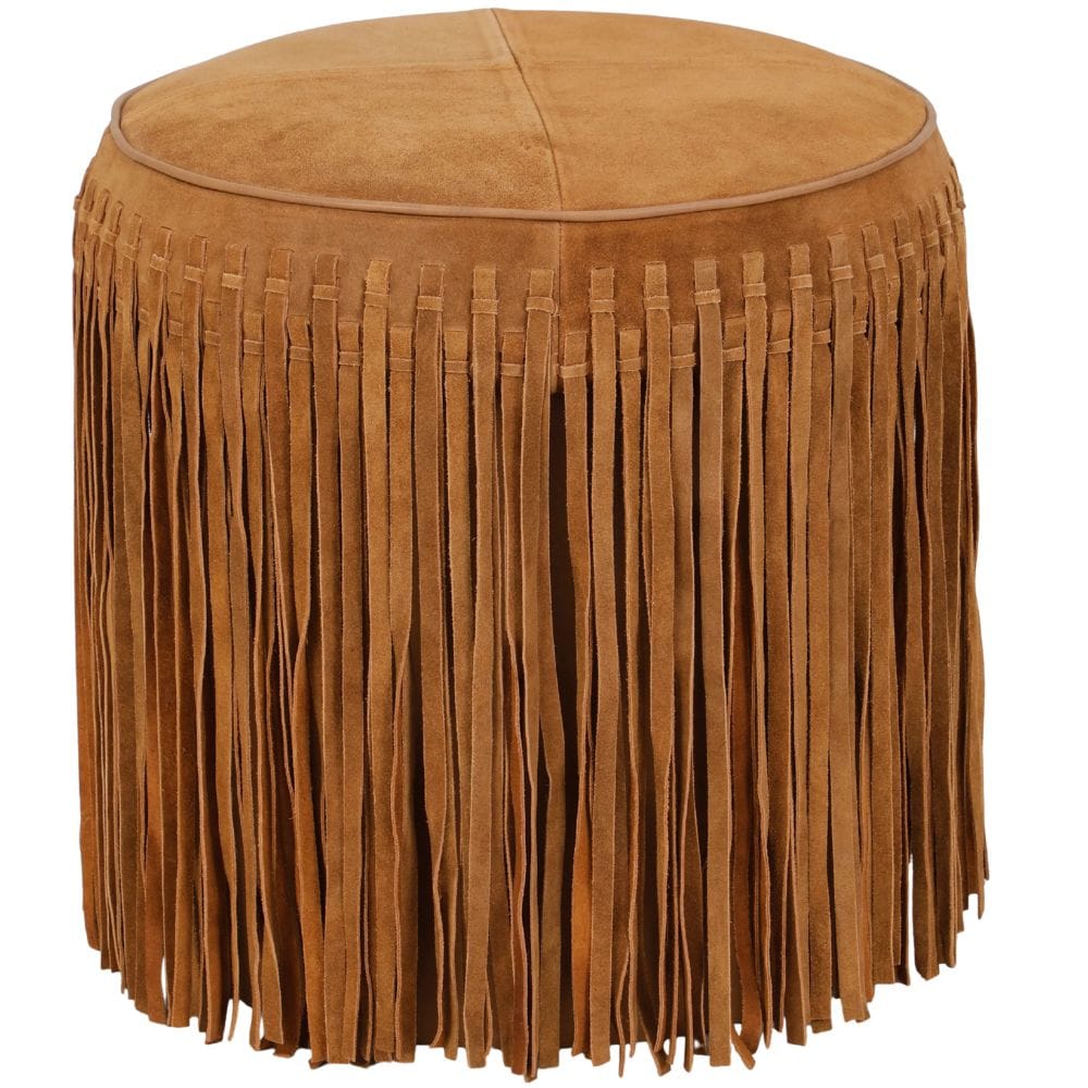 Daphne Round Ottoman Ottomans + Stools TOV-OC19053 793580655714