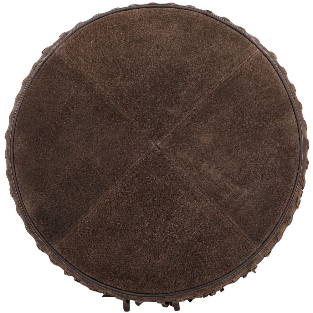 Daphne Round Ottoman Ottomans + Stools