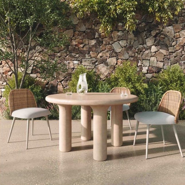 Deborah Indoor/Outdoor Dining Table Outdoor Dining Tables TOV-D18646 793580634368