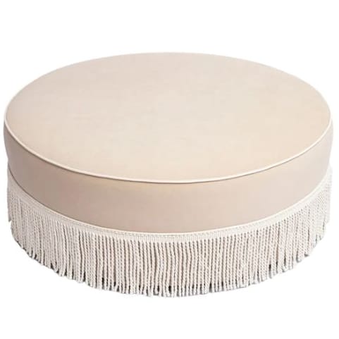 Georgia Tassel Ottoman Ottomans + Stools