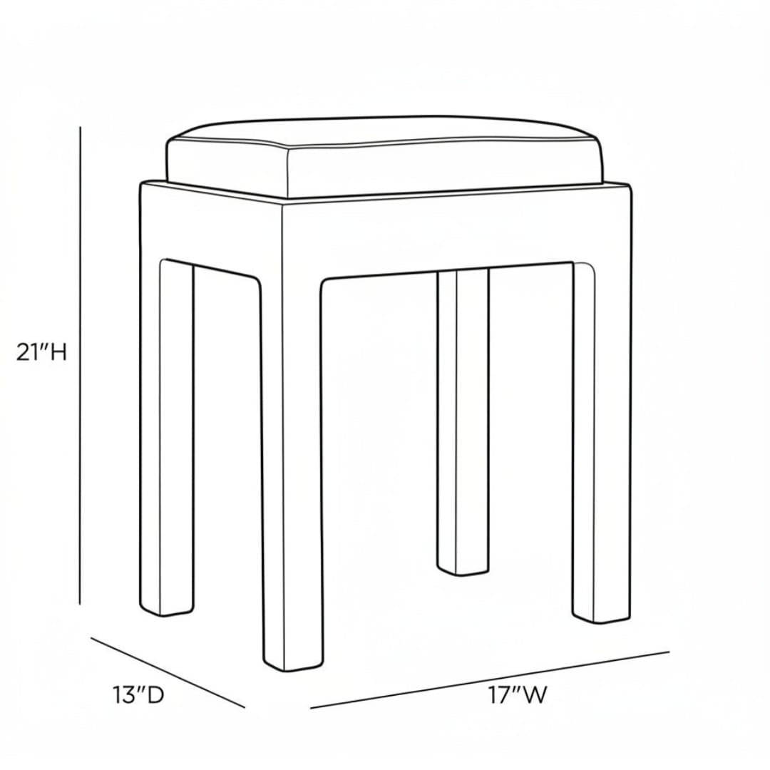 Anya Stool Ottomans + Stools
