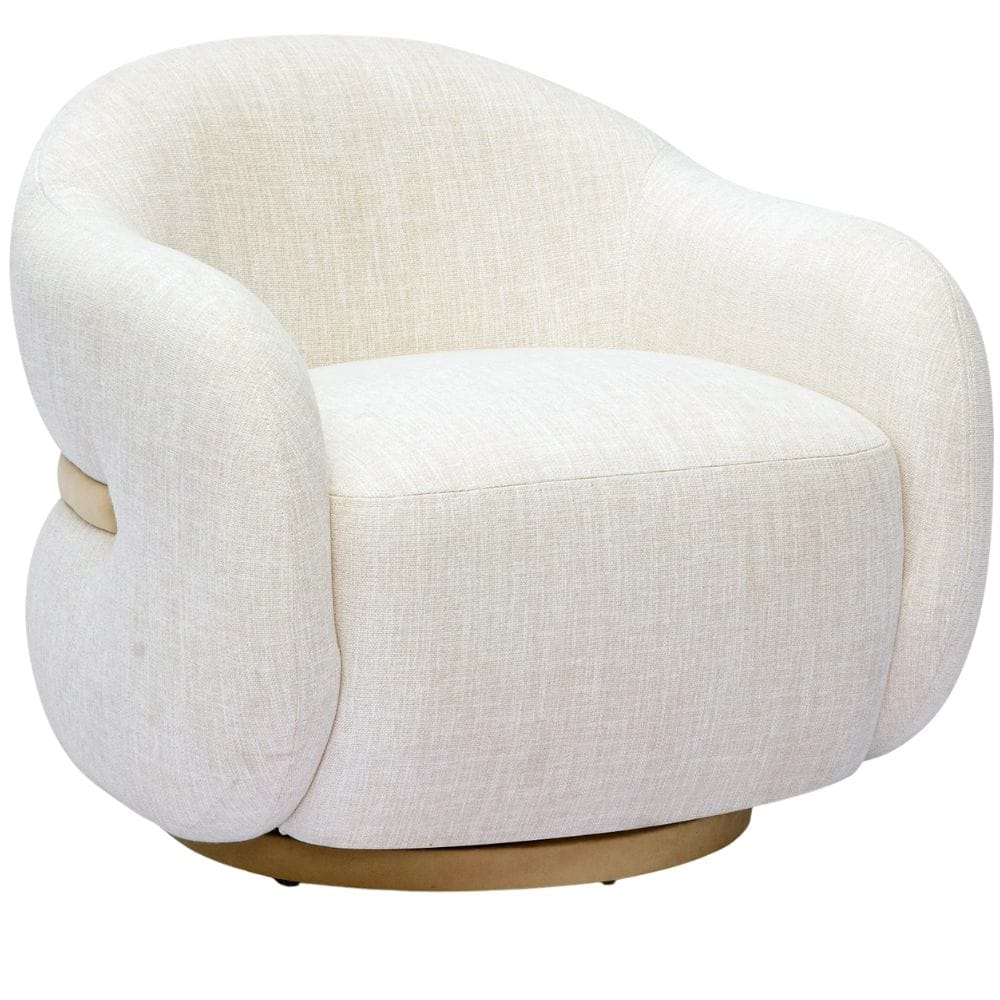 Salma Swivel Accent Chair Occasional + Accent Chairs
