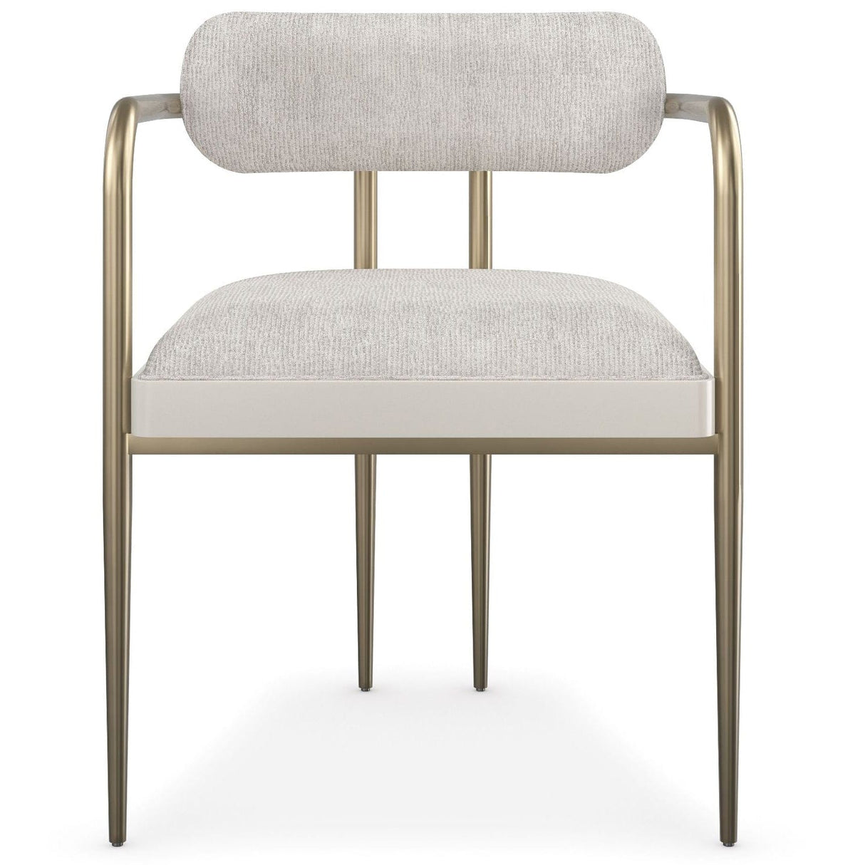 Caracole Emphasis Dining Chair Curved Upholstered Dining Chair caracole-M142-022-295 662896043112