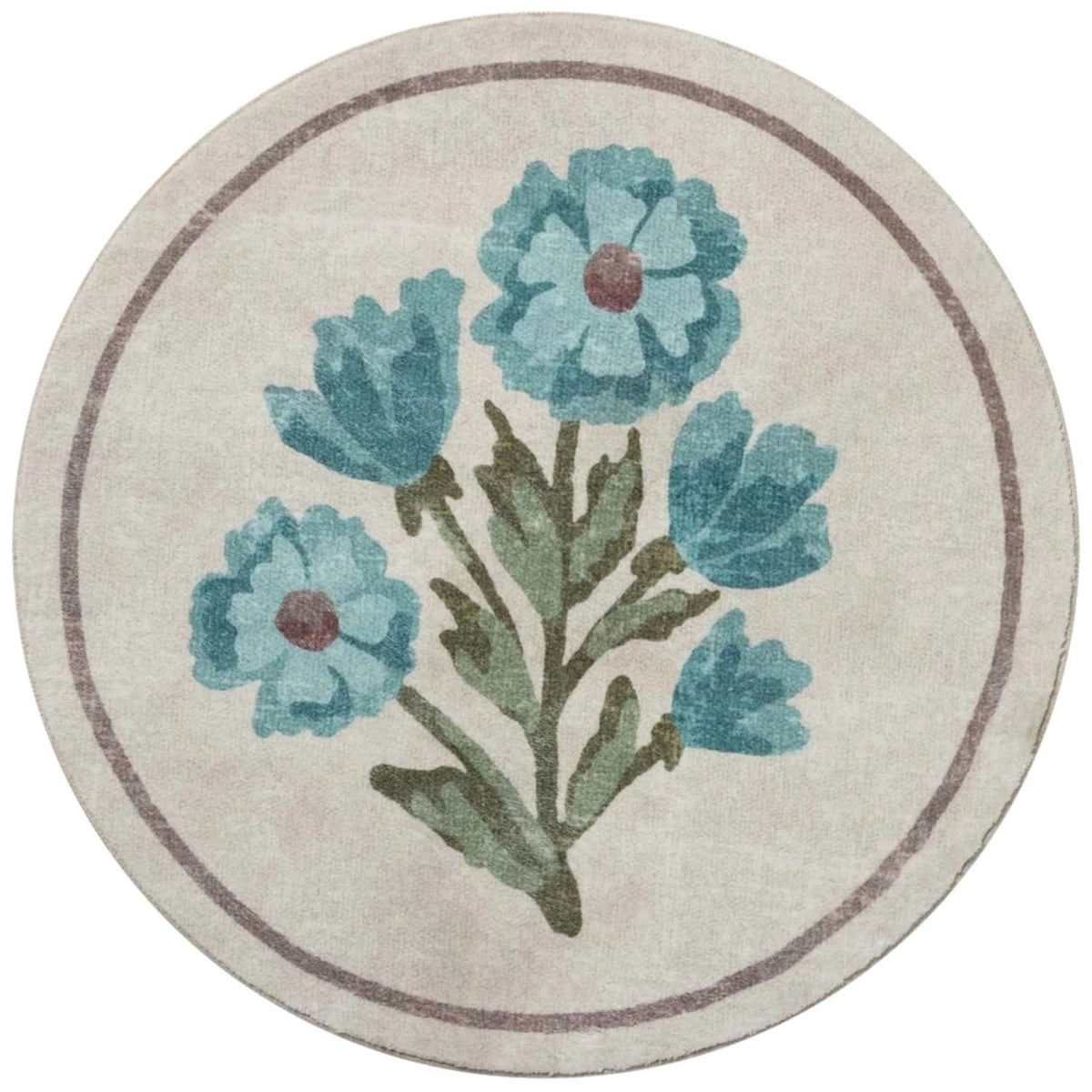 Clove Ivory/Blue Rug Area Rugs CLOVCLO-01IVBB192A 885369961823