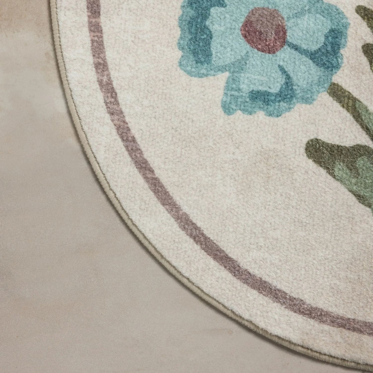 Clove Ivory/Blue Rug Area Rugs