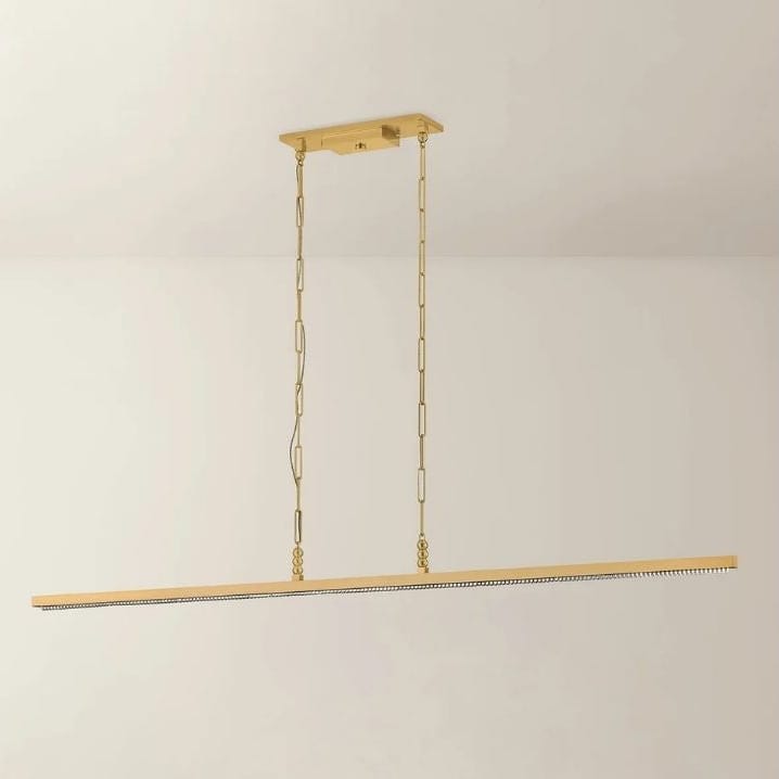 Cortina Linear Chandeliers 550-01-VB 197292153313