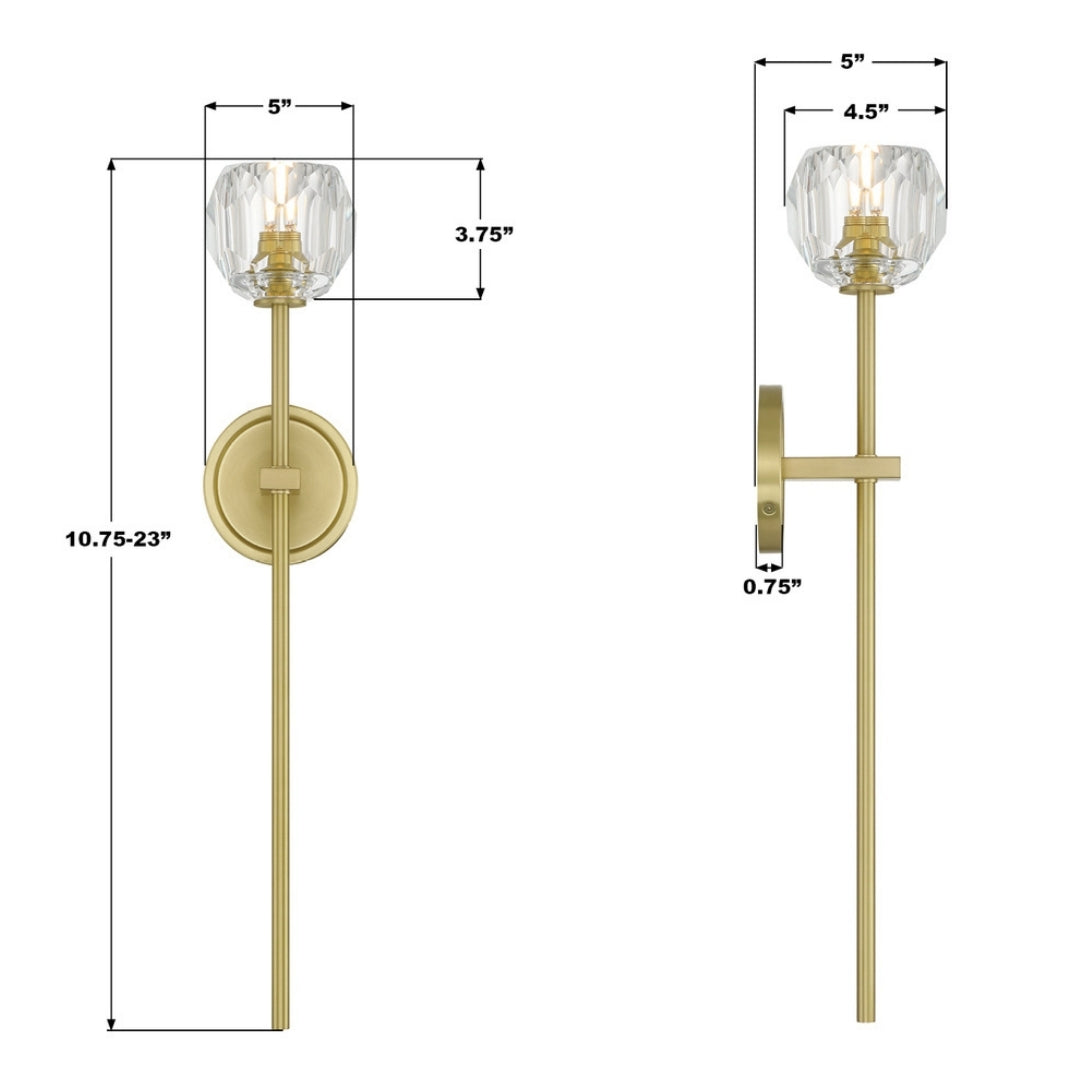 Aragon Crystal Sconce