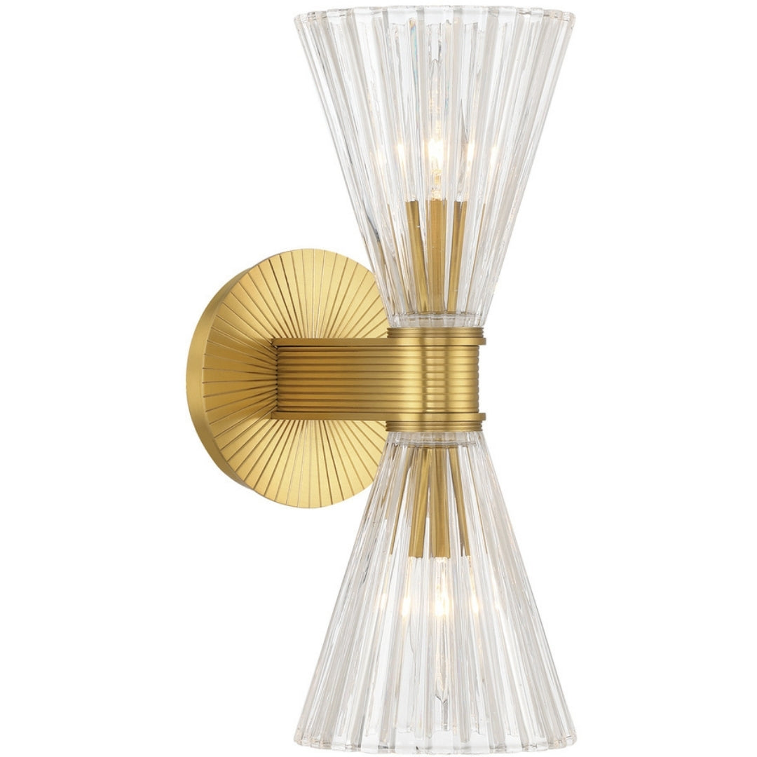 Lotus 2-Light Sconce