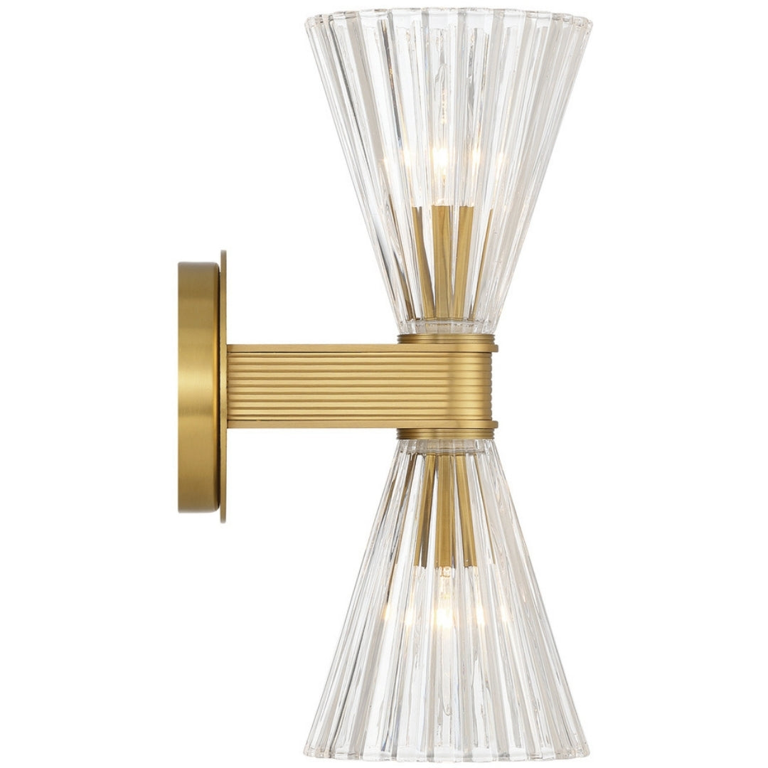 Lotus 2-Light Sconce