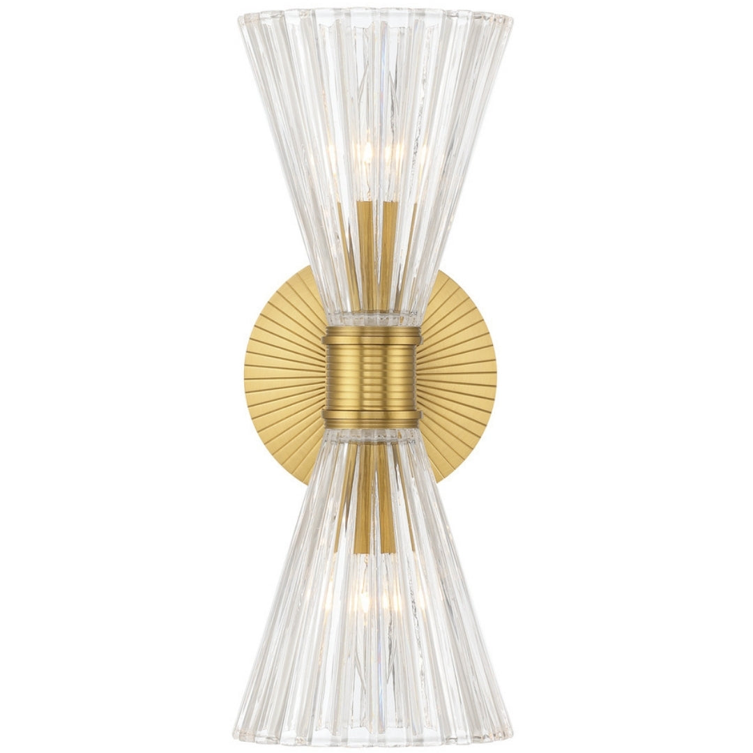 Lotus 2-Light Sconce