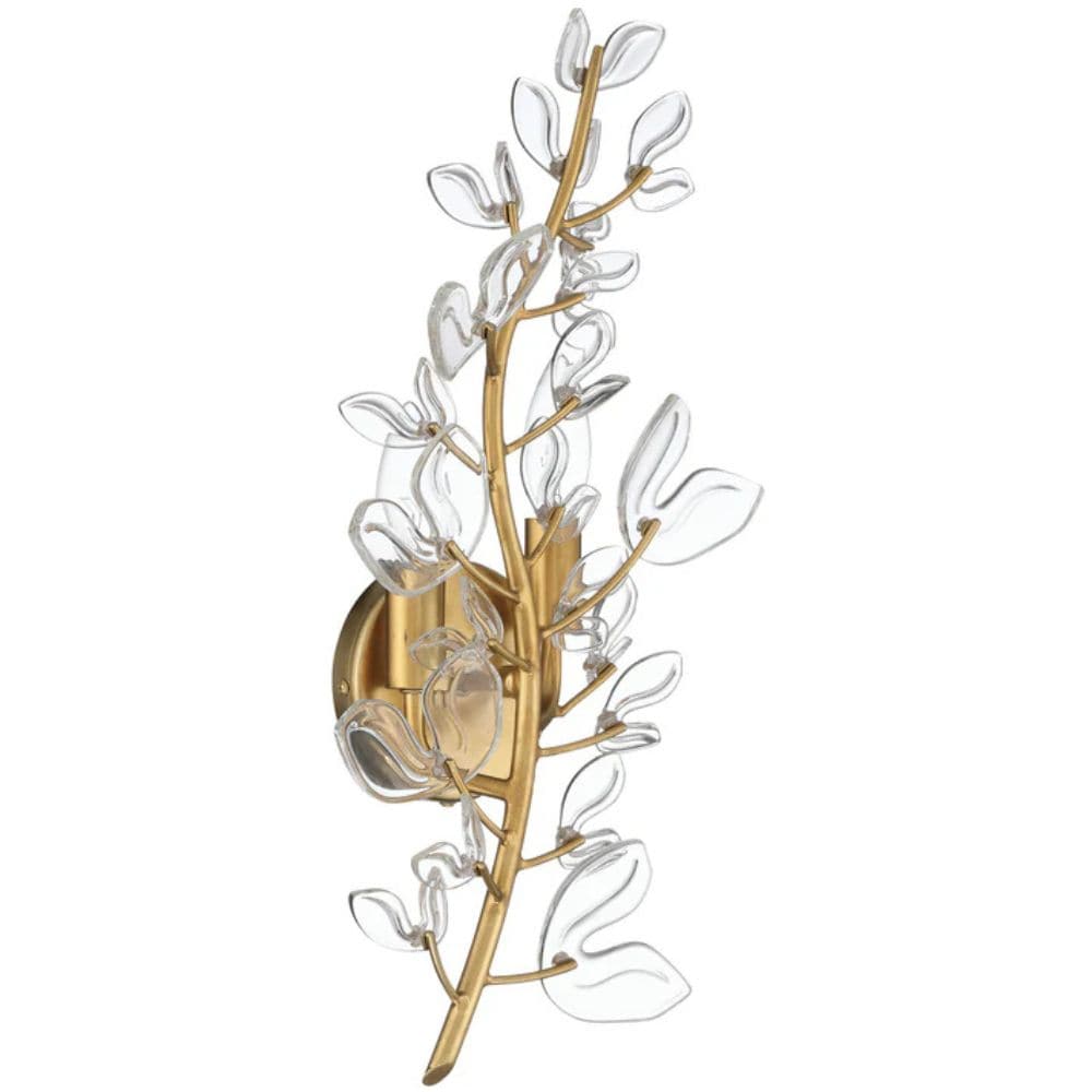 Bridget 2-Light Sconce Sconces BGT-331-SG-CL 633779107061