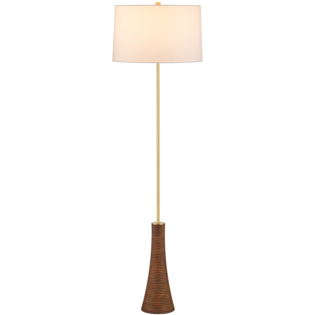 Lathe Floor Lamp