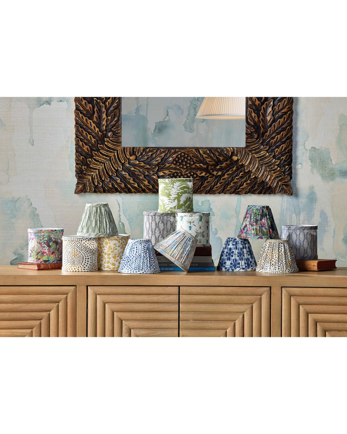 Plume Drum Chandelier Shade Shades