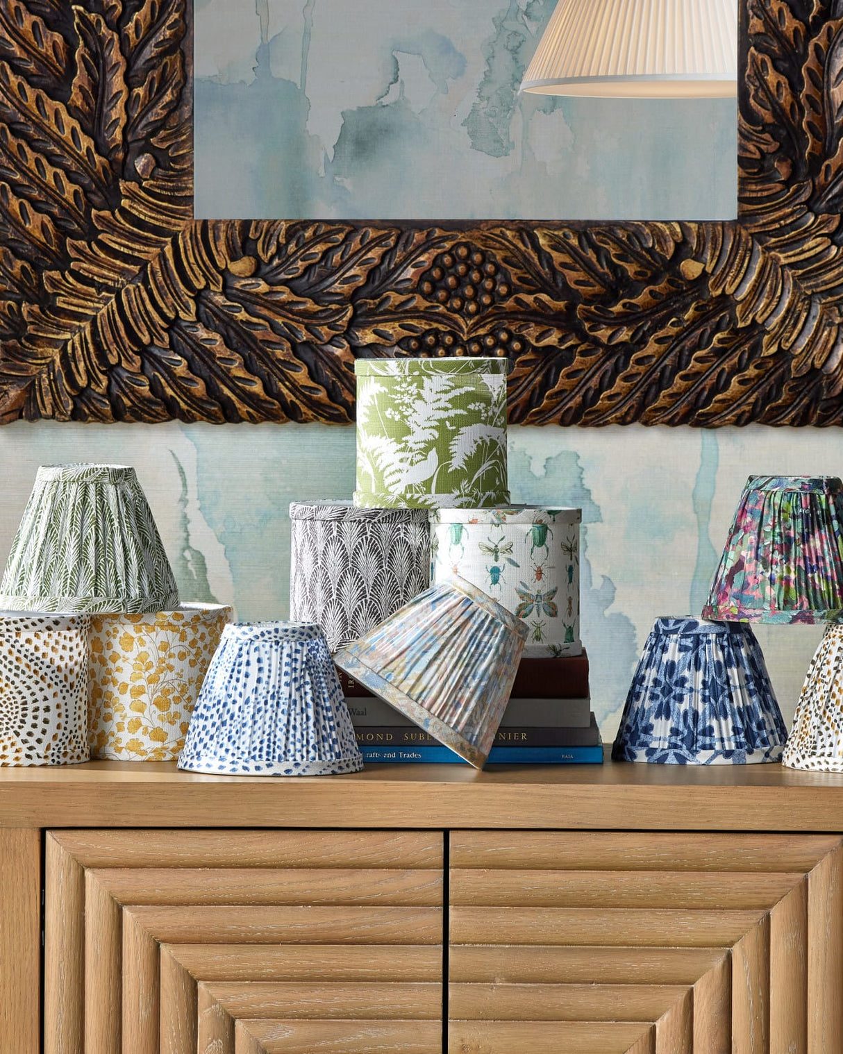 Plume Drum Chandelier Shade Shades