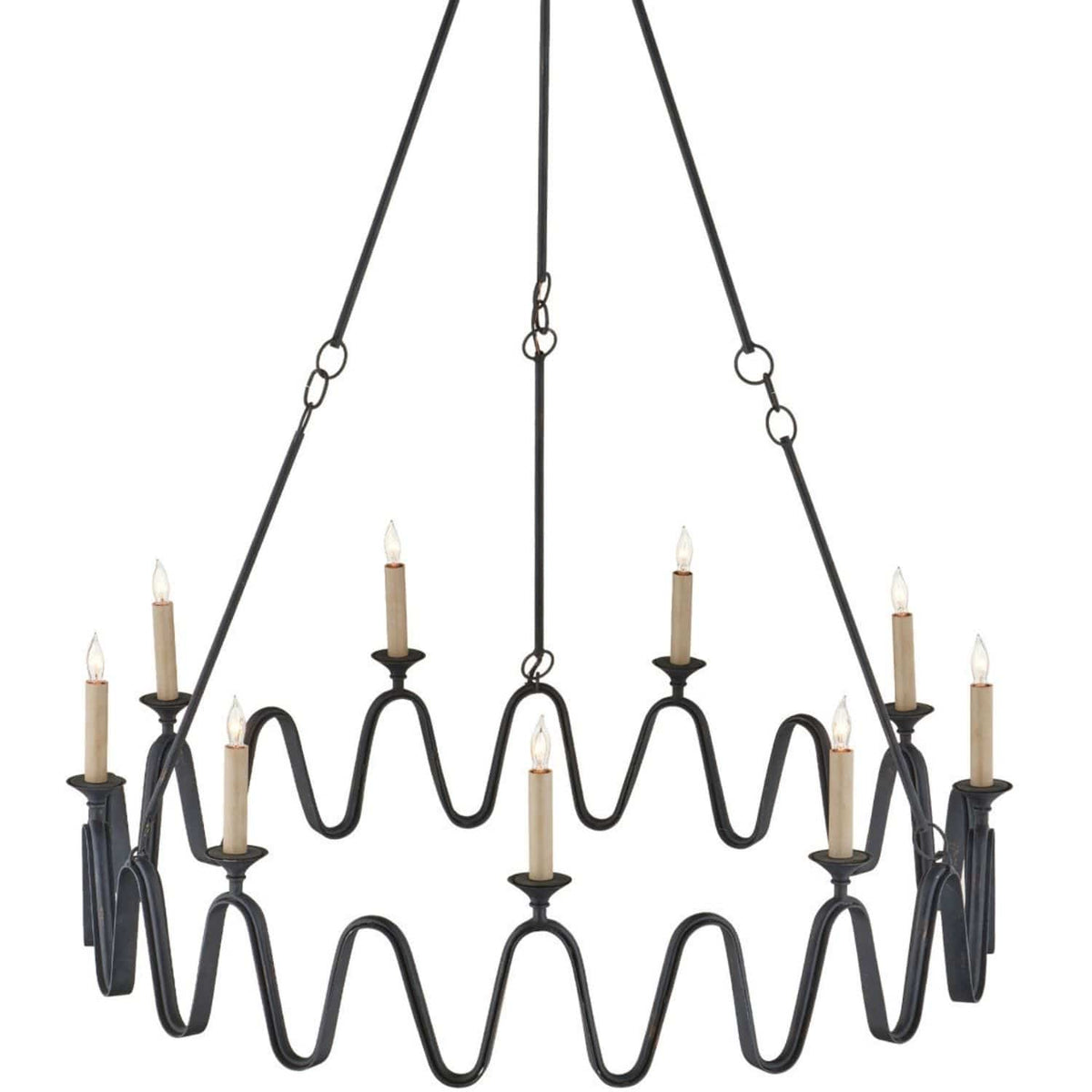 Undulation Chandelier Chandeliers 9000-1504
