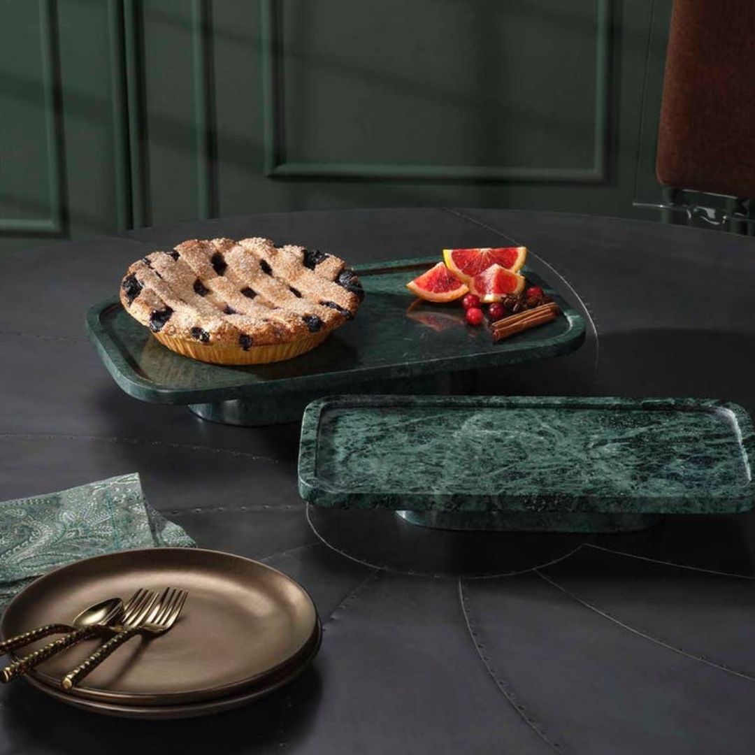 Pietro Serving Platter W/ Stand