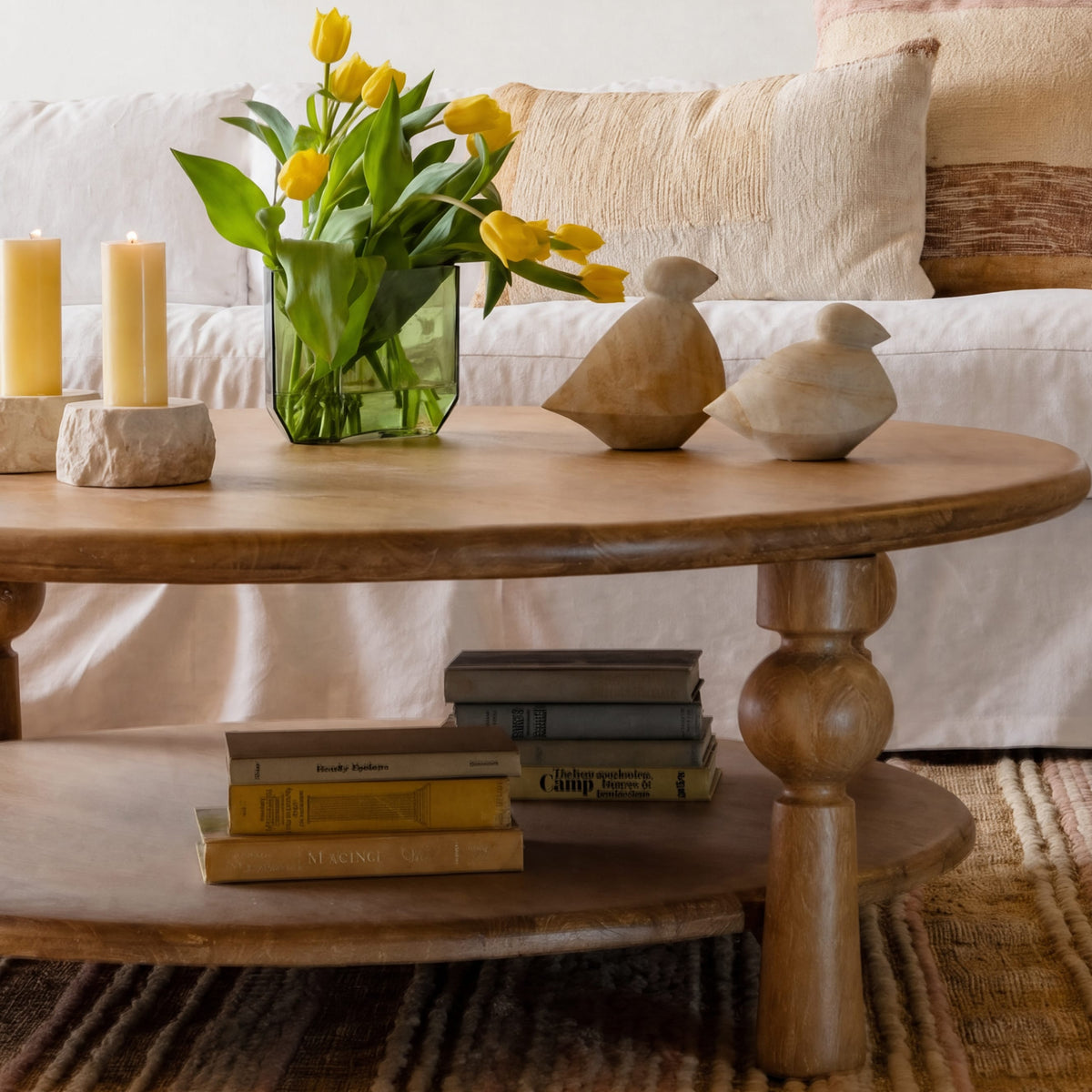 Nethan Round Coffee Table Coffee Tables