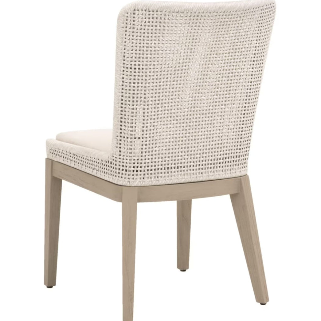 Mesh Outdoor Dining Chair (Set of 2) Outdoor Dining Chairs + Benches