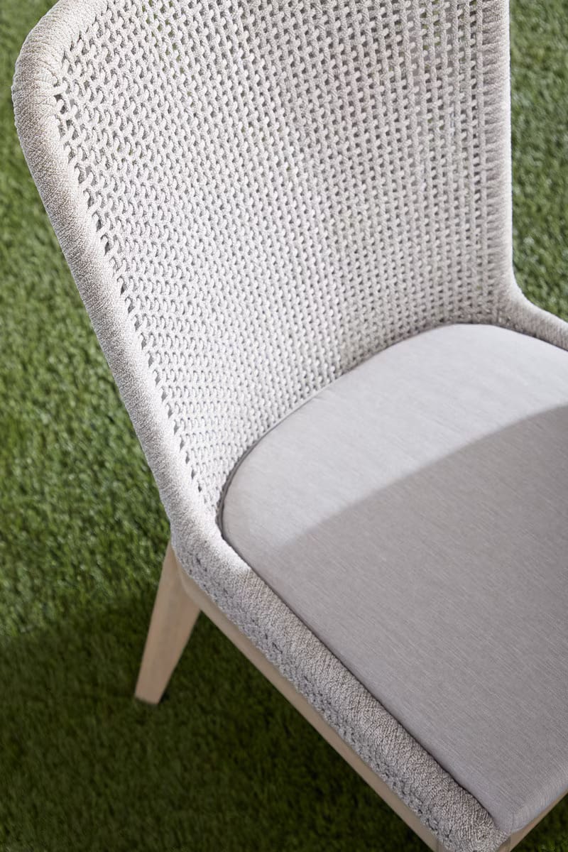 Mesh Outdoor Dining Chair (Set of 2) Outdoor Dining Chairs + Benches