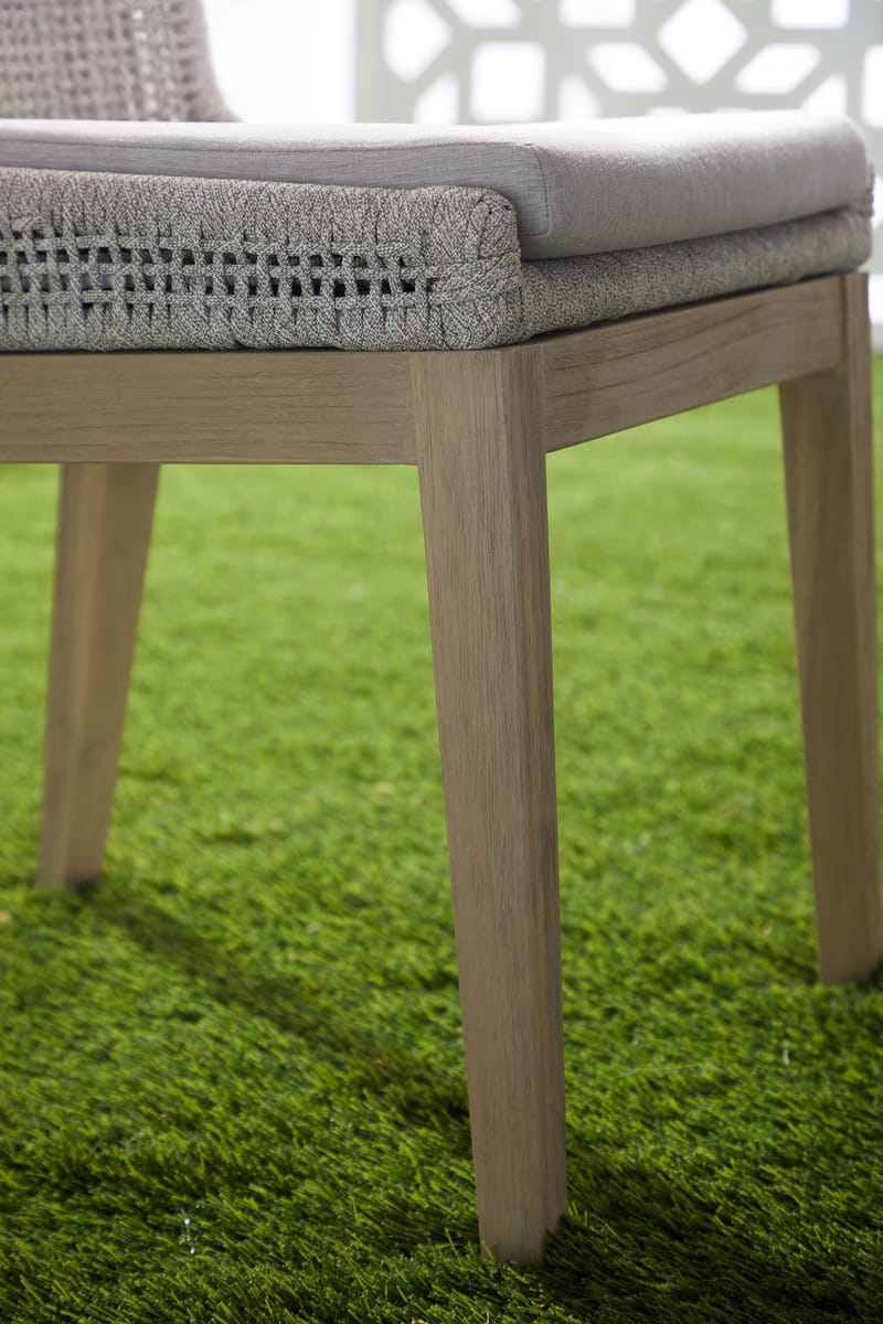 Mesh Outdoor Dining Chair (Set of 2) Outdoor Dining Chairs + Benches