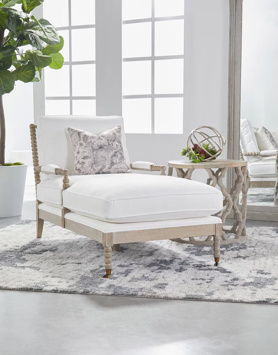 Rouleau Chaise Lounge Occasional + Accent Chairs