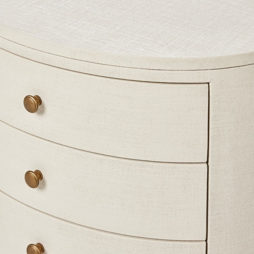 Amelia Oval Nightstand