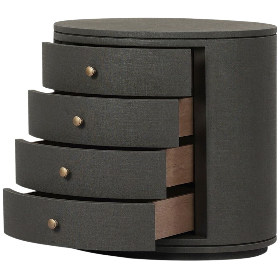 Amelia Oval Nightstand