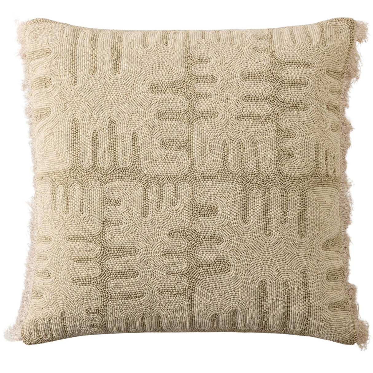 Duafe Beaded Pillow