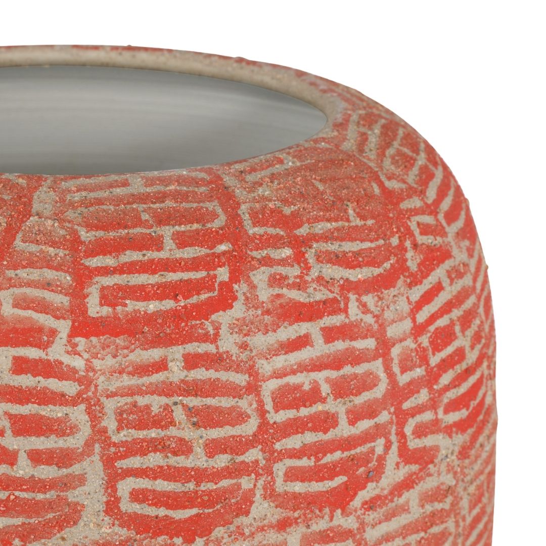 Happiness Red Preserve Jar