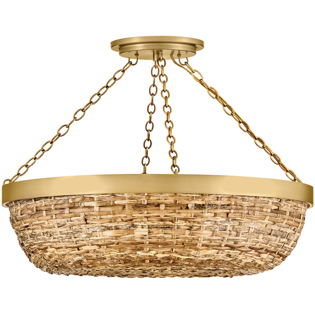 Sanibel Convertible Semi-Flush Mount