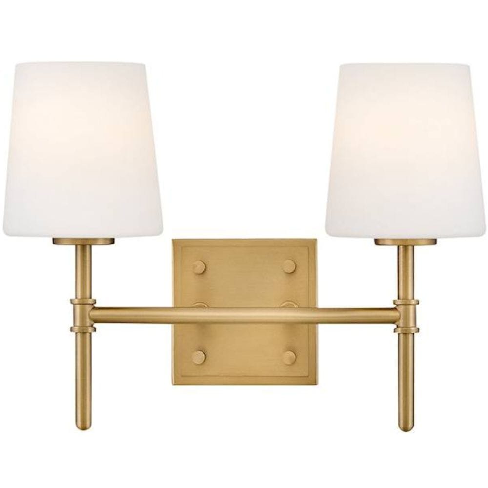 Saunders 2-Light Vanity Bath Lighting 56952LCB 640665927993