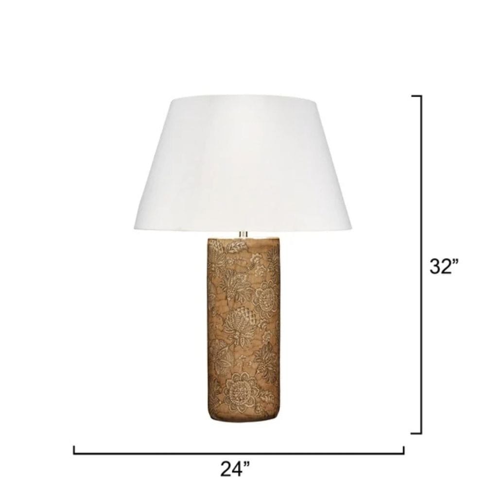 Etta Table Lamp Table + Desk Lamps 1ETTA-TLBR 688933043426