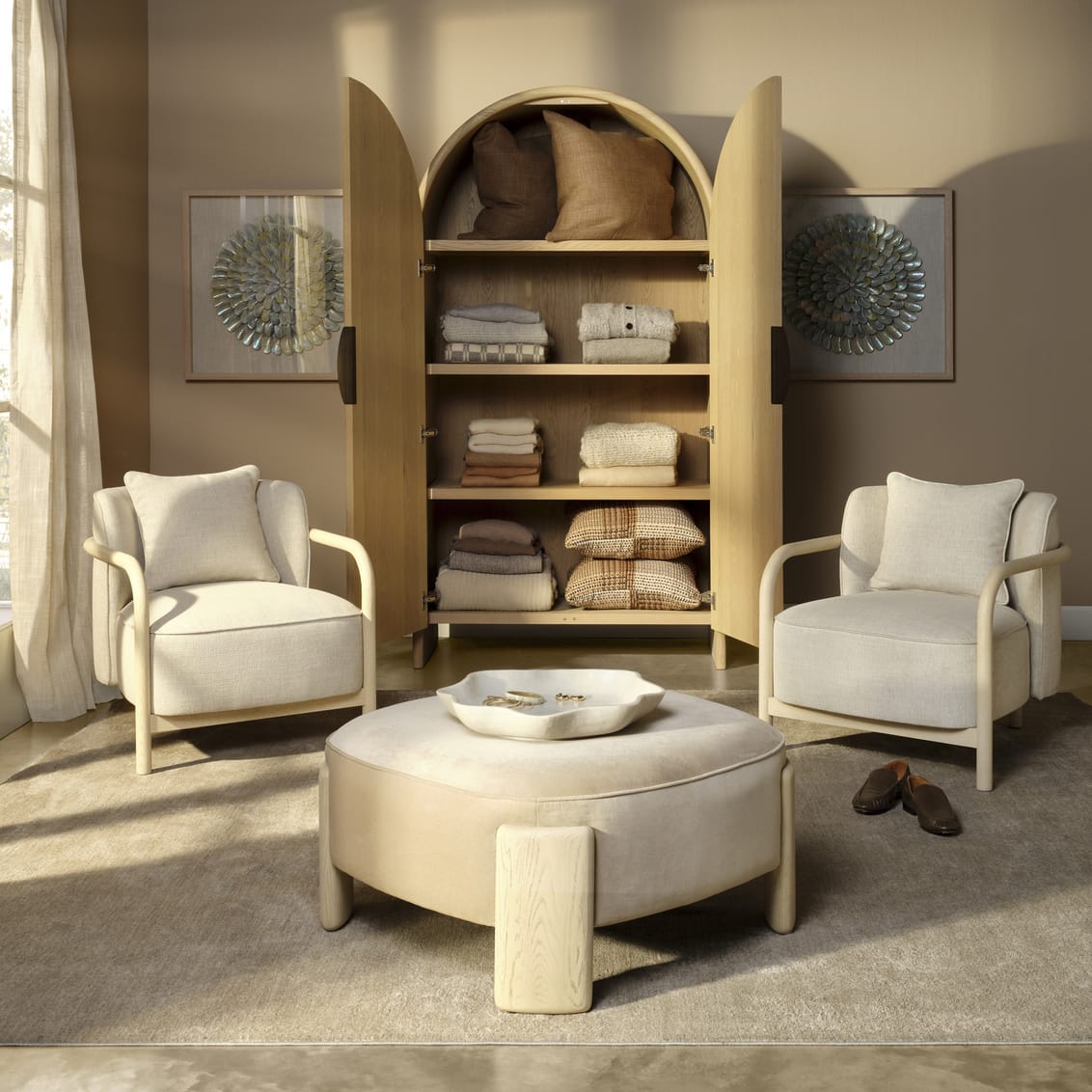 Finley Arched Cabinet
