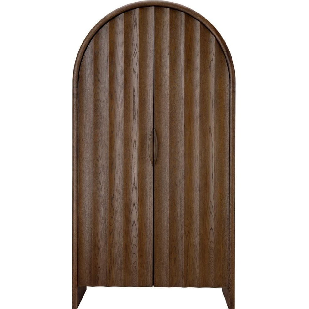 Finley Arched Cabinet Bookcases, Tall Cabinets + Shelving 20FINL-ARBR 688933043457