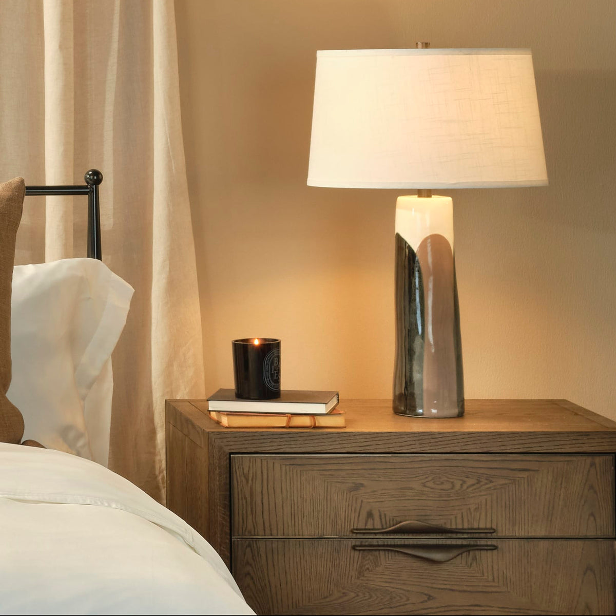 Yukon Table Lamp Table + Desk Lamps 9YUKONTLBKTA 688933043907