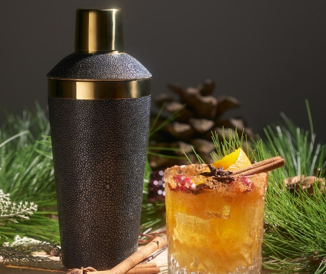 Langston Dark Mushroom/Gold Bar Collection