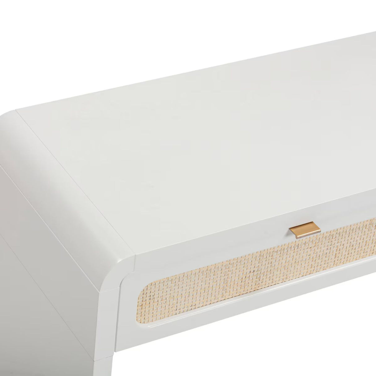 Starling Rattan Console Desk