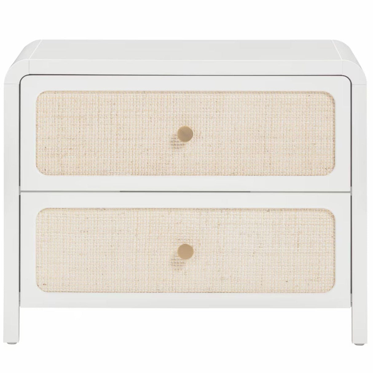 Starling Rattan 2 Drawer Nightstand