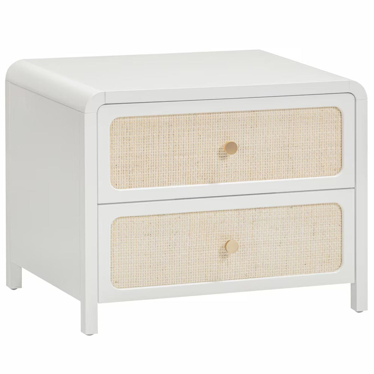 Starling Rattan 2 Drawer Nightstand