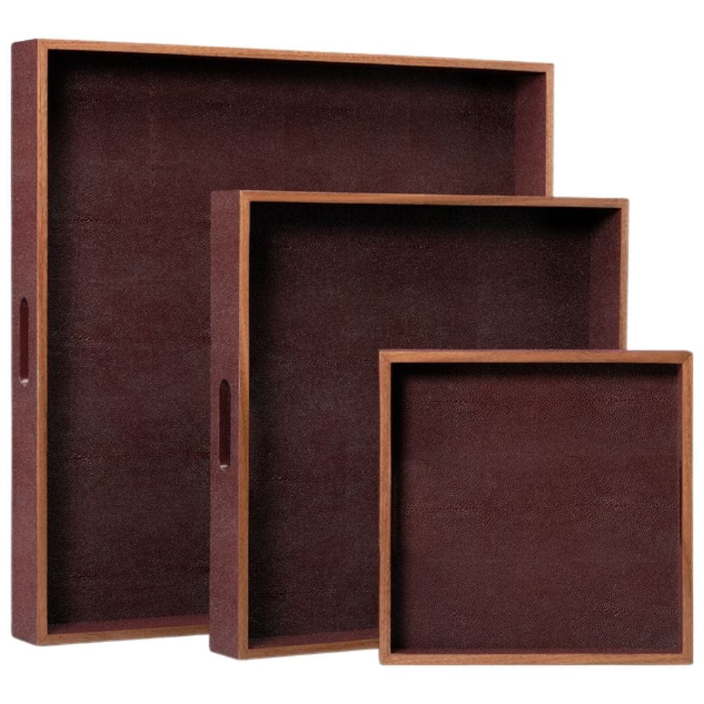 Amina Tray (Set of 3) Decorative Objects OBJAMINAS3TRFSOXB
