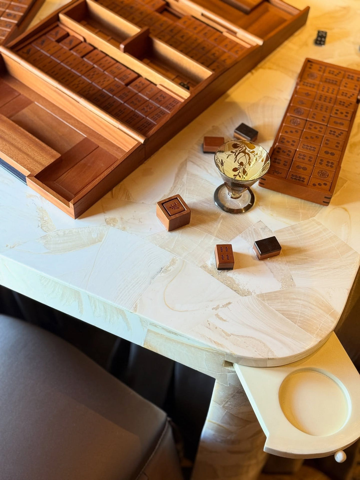 Brigitte Game Table Game Tables